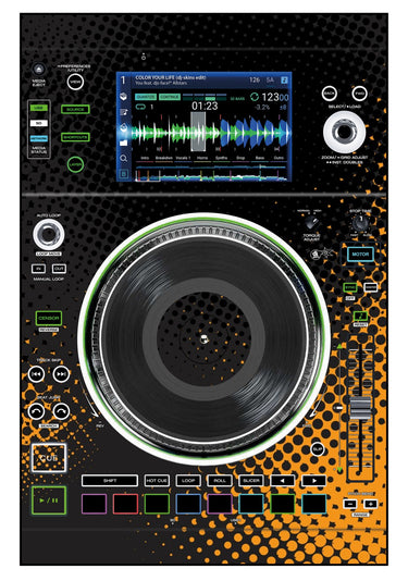 Denon DJ SC 5000 M Skin Orange Dot